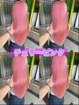 ロング カラー 町田ブリーチ特化 MANATOのヘアスタイル