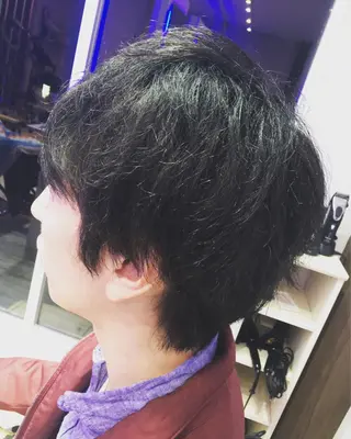 メンズ 白井 つづりのヘアスタイル