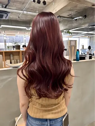ロング カラー freera 京都/ あかねのヘアスタイル