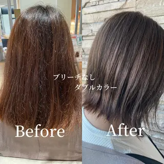 カラー 骨格肌色 似合わせ/YUKAのヘアスタイル