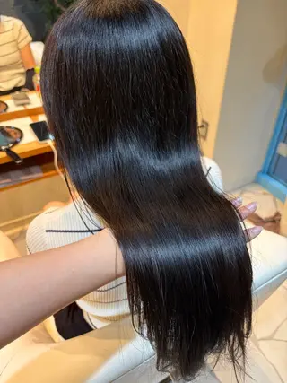 ロング カラー メンズ 久野紗愛 【髪質改善 艶髪】のヘアスタイル