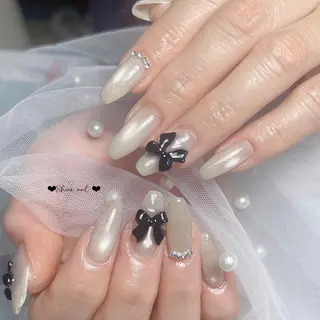 ネイル サイナネイル🎀 長さ出し専門店のネイルデザイン