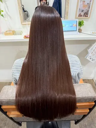 ロング カラー パーマ 💎髪質改善専門 jewel boxのヘアスタイル