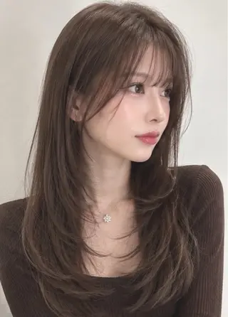 ロング カラー ダメージレス美容師 🌱水島侑理のヘアスタイル