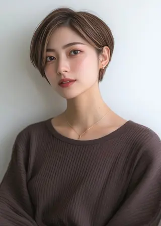 ショート 🫧似合わせショート イシダ🫧のヘアスタイル