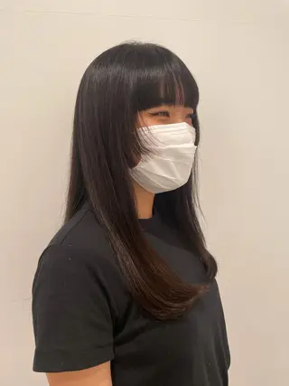 ロング 暖色🎀ゆるふわ☁️ MOERI 🍒のヘアスタイル