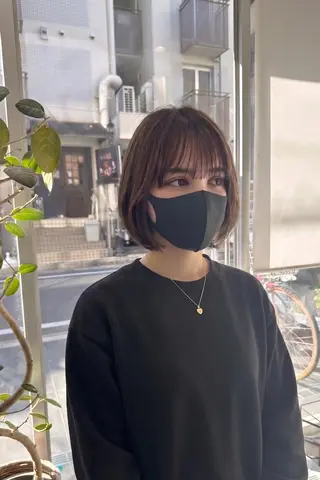ショート tre.甲子園口店/ レイヤーカットのヘアスタイル