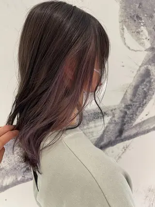カラー 竹尾 優斗のヘアスタイル