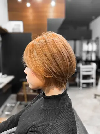 ショート カラー IRIE⚡️メンズ/ パーマ⚡️北川聖也のヘアスタイル