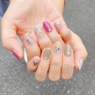 ネイル 地爪育成💅 kanaoanailのネイルデザイン