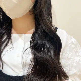 ロング カラー 外国人対応 佐久間のヘアスタイル