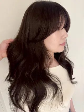 ロング カラー 🎀ツヤ髪×モテヘア 🎀池袋/カナエのヘアスタイル