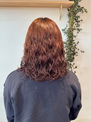 ロング パーマ 𝙎𝙚𝙞𝙧𝙖 ☆カット/パーマのヘアスタイル