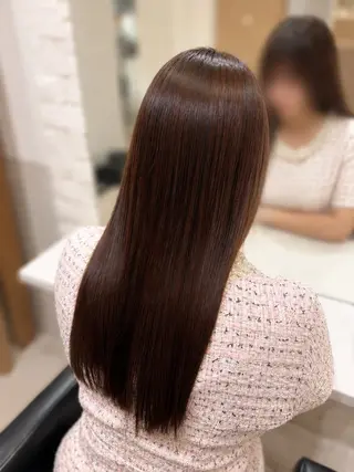 ロング 【表参道】艶カラー 松原 栞🌼‎🤍のヘアスタイル