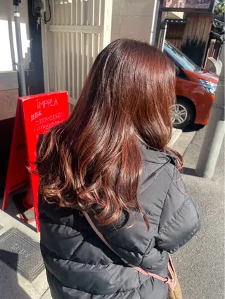 ロング カラー 小島 雄太のヘアスタイル