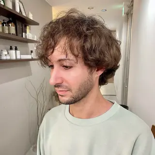 メンズ カット強化中🤎 原亜希子のヘアスタイル