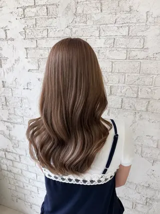 ロング 池袋カラー/艶カラー 🎀Rina🎀のヘアスタイル