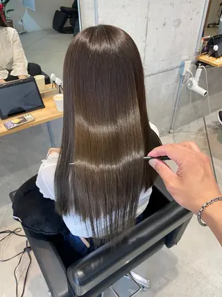 セミロング 波濤 優季のヘアスタイル