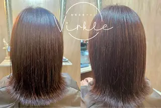 ミディアム 柳田 慎弥のヘアスタイル