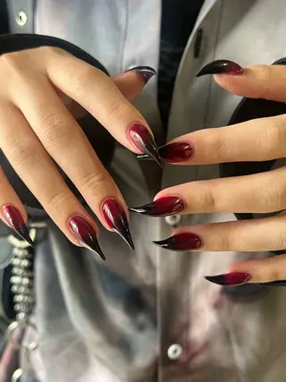 ネイル Hata nail 🎀個性派ニュアンスのネイルデザイン