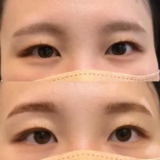 アイブロウ cana 札幌レイヤースタイルのヘアスタイル