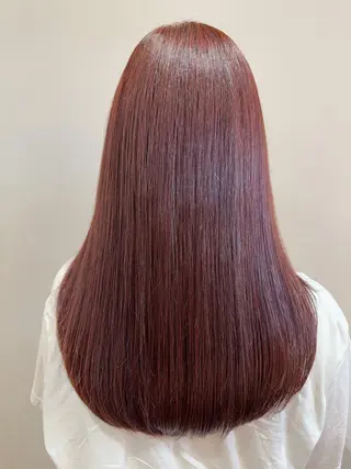 ロング カラー 小平 琳のヘアスタイル