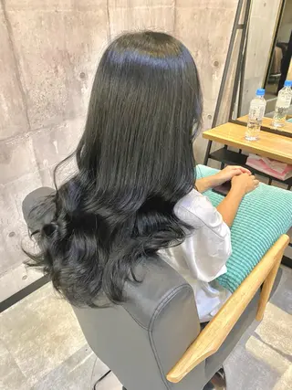 ロング カラー 【縮毛矯正特化】 kyokaのヘアスタイル