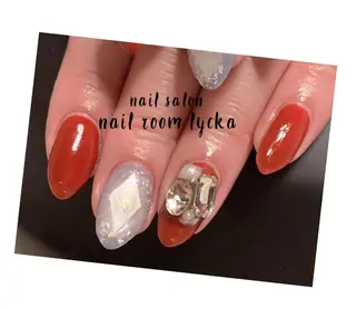 ネイル ネイルルームリッカ 𝐦𝐚𝐲𝐮のネイルデザイン