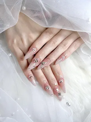 ネイル 韓国ネイル🎀当日 予約⚪︎Karin♡のネイルデザイン