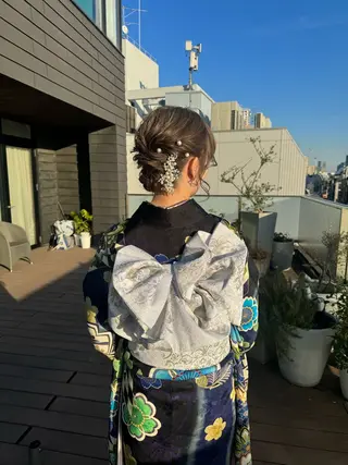 ロング 谷田部 千鶴のヘアスタイル