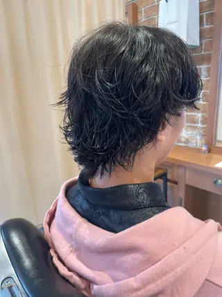 パーマ メンズ 田中 ゆいかのヘアスタイル