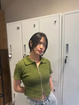 ショート カラー Koharu🍓/ 透明感/髪質改善のヘアスタイル