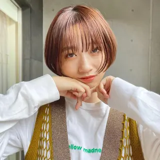 ショート カラー ✨👑お洒落ショート ❣️村上せいな✨のヘアスタイル
