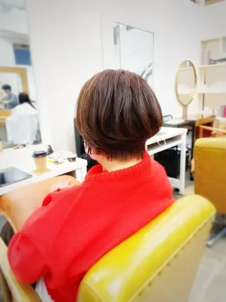 ショート 👑銀座ショート/ 絶壁補正/金子涼👑のヘアスタイル