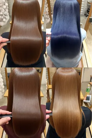 ロング 髪質改善美容師 大森勝馬のヘアスタイル