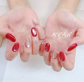 ネイル 胡蝶蘭レディースサロ ンNailMOKAのネイルデザイン