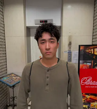 パーマ メンズ UMM daichi メンズパーマのヘアスタイル
