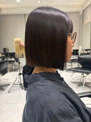 ミディアム 似合わせボブ 🩶アヤラのヘアスタイル