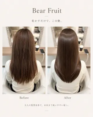 セミロング パーマ BearFruit 戸塚店のヘアスタイル