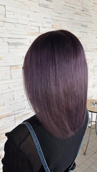 ミディアム Début 【ユウカ】のヘアスタイル