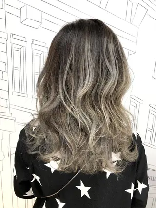 ミディアム カラー レイヤー⭐️カラー ⭐️平川雅史のヘアスタイル