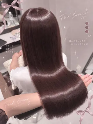 カラー Azu🎀／ﾏﾂｴｸ 🍒/ﾌﾞﾗｳﾝ🤎のマツエク・マツパデザイン