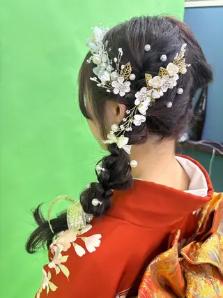 ロング ヘアアレンジ 生澤 千尋のヘアスタイル