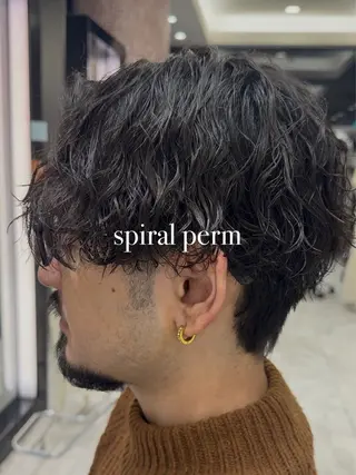 メンズ 🇬🇧メンズパーマ 特化/ren🎸のヘアスタイル