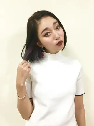 ショート カラー ヘアアレンジ Beach 代表 KENTAのヘアスタイル