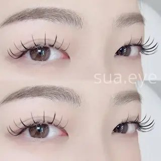 マツエク・マツパ sua.eye .のマツエク・マツパデザイン