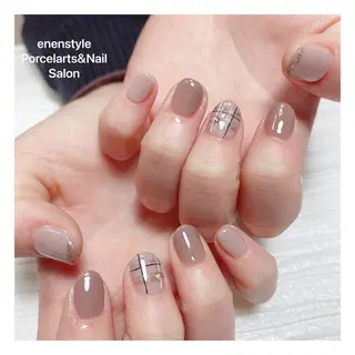 ショート ネイル 🐾enen style 🐾のネイルデザイン