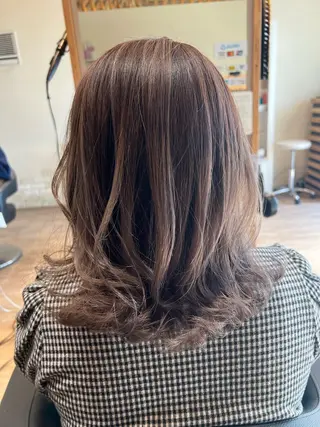 ロング カラー 関口 友行のヘアスタイル