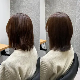 ミディアム 髪質改善ヘアケア 艶髪特化/上田のヘアスタイル