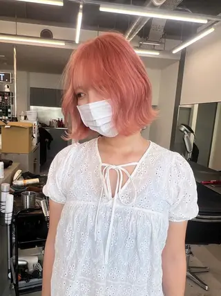 ショート カラー ニュアンスカラー🫧 🎀森伶奈/髪質改善のヘアスタイル